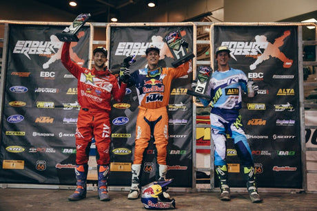 Ty Tremaine rounded out the podium on the Alta Redshift electric bike to earn the first-ever AMA professional podium for an electric powered