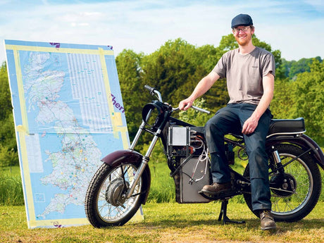 Land's End to John O' Groats on an electric Royal Enfield Bullet