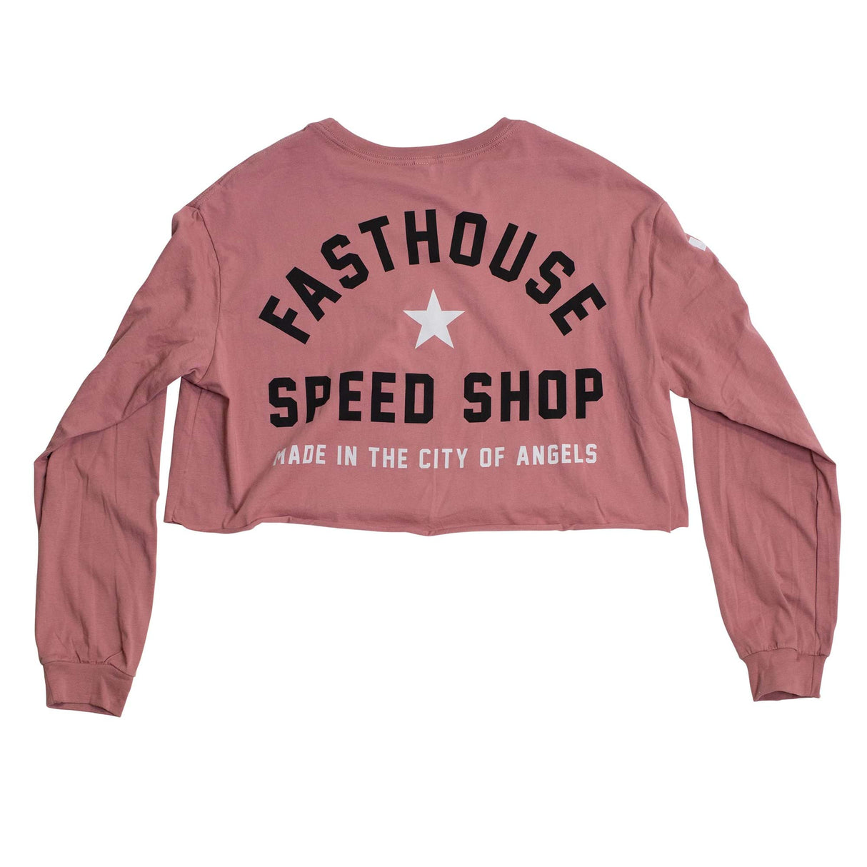 Fasthouse Womens Star LS Crop Tee
