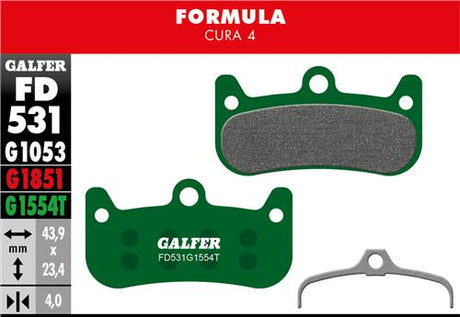 Galfer Formula Cura 4 Brake Pads