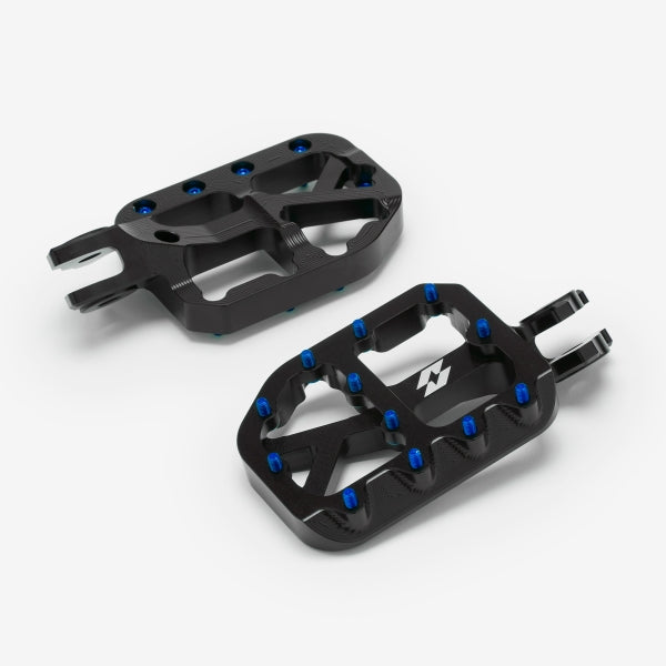 Full-E Charged 7075 Aluminium Black Footpeg Set for eMoto