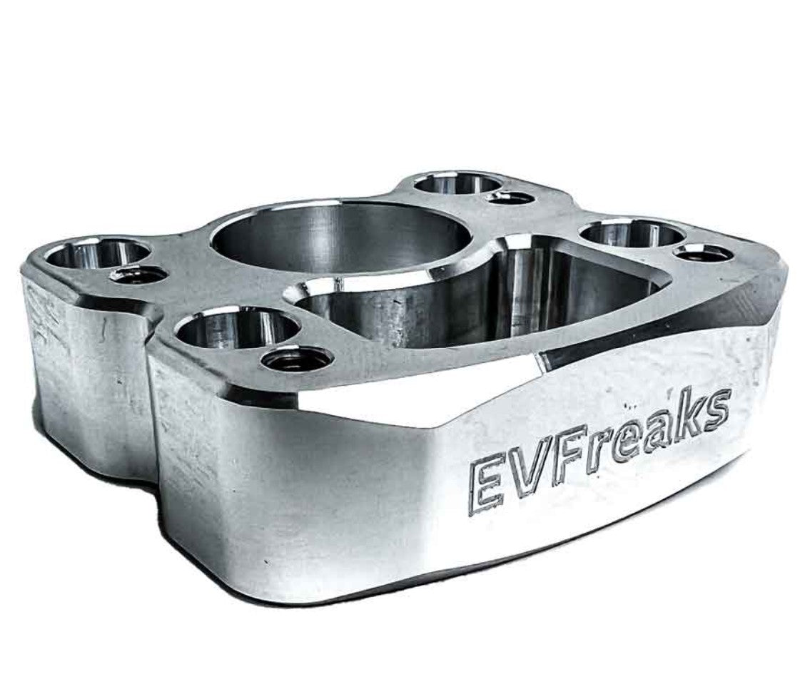 Espaciador de montaje directo EV Freaks (cromado 10-40 mm) para MTB / Sur-Ron / Segway 