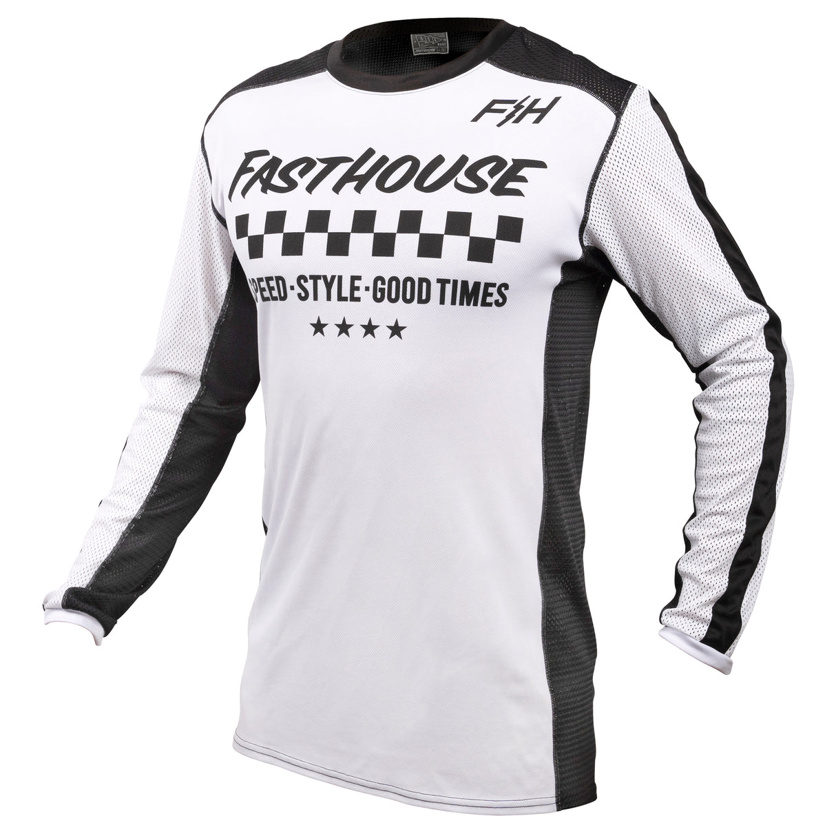 Fasthouse USA Originals Air Cooled Long Sleeve Jersey Black / S